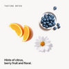 Tasting notes: citrus, berry fruit and floral