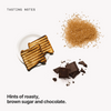 Tasting notes: roasty, brown sugar and chocolate