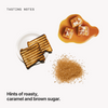 Tasting notes: roasty, caramel and brown sugar