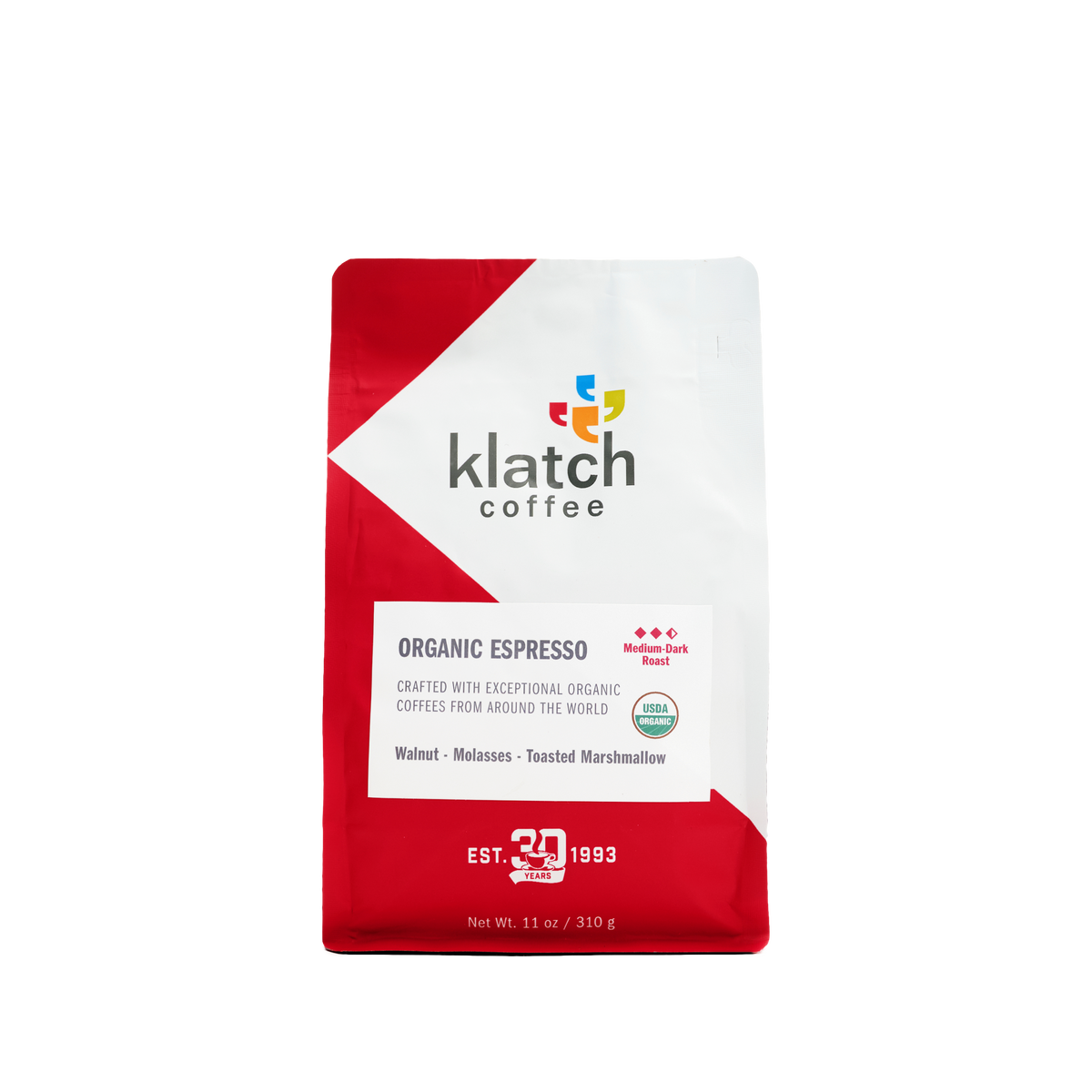 Organic Espresso Klatch Trade Coffee