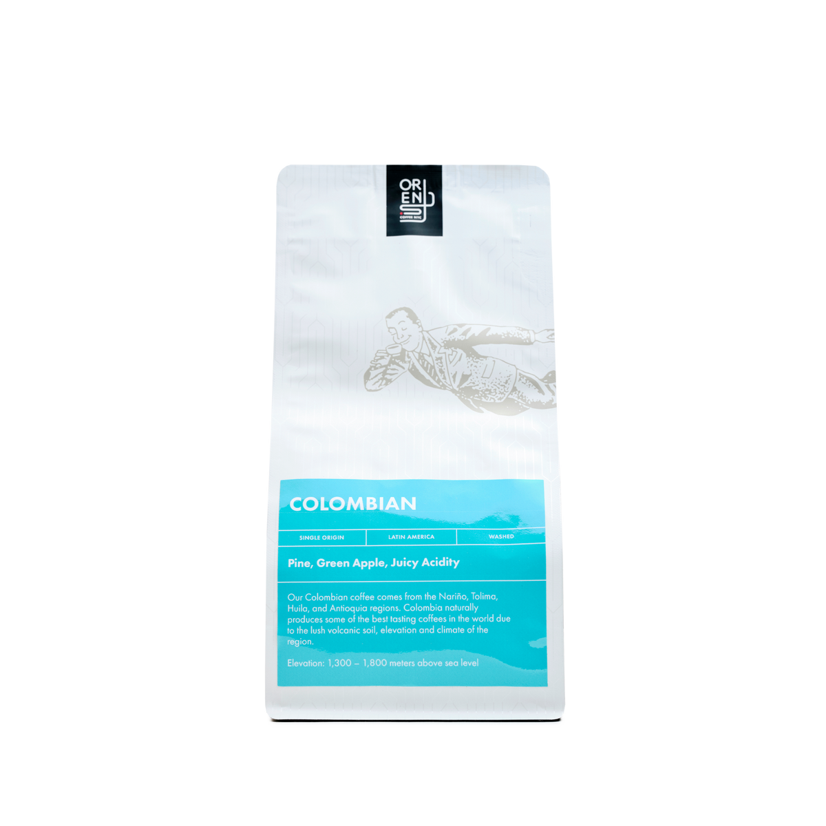 cofe co+fe 　コンポート　オクトゴナル BULK BIG BAG! Tex-a de Olla 5lb Kraft Bag - Independence Coffee Co.