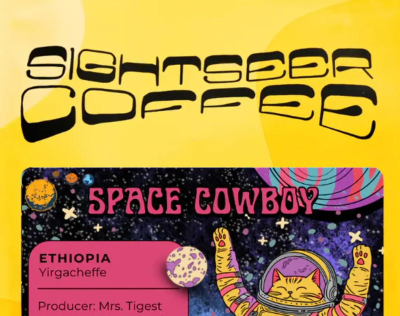 Sightseer is a queer-owned business committed to sustainability and gender equity, with beans produced, sourced, and roasted by women.