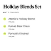  Holiday Blends Set 