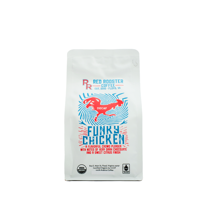 Funky Chicken Decaf | Trade Coffee