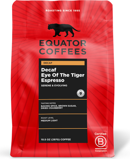 Decaf Eye of the Tiger Espresso