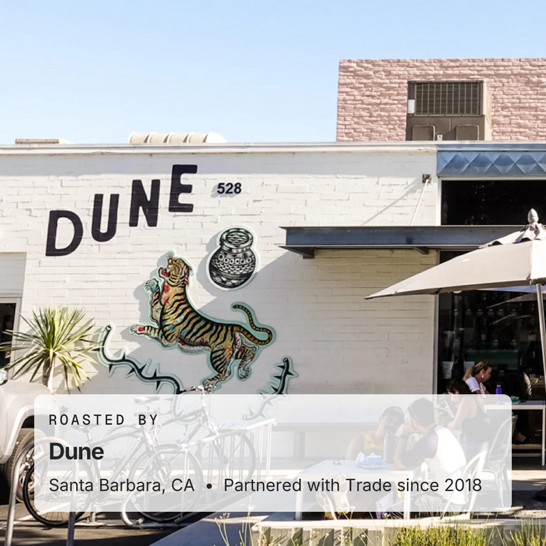 Roasted by Dune, Santa Barbara, CA