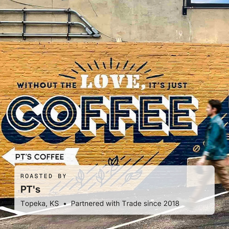 Roasted by PT's, Topeka, KS