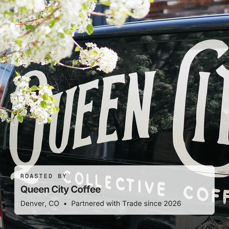 Roasted by Queen City Coffee, Denver, CO