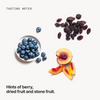 Tasting notes: berry, dried fruit and stone fruit 