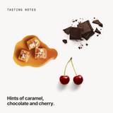 Tasting notes: caramel, chocolate and cherry