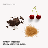 Tasting notes: chocolate, cherry and brown sugar