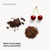 Tasting notes: chocolate, cherry and earthy