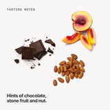 Tasting notes: chocolate, stone fruit and nut