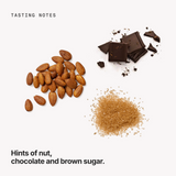Tasting notes: nut, chocolate and brown sugar