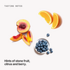  Tasting notes: stone fruit, citrus and berry 